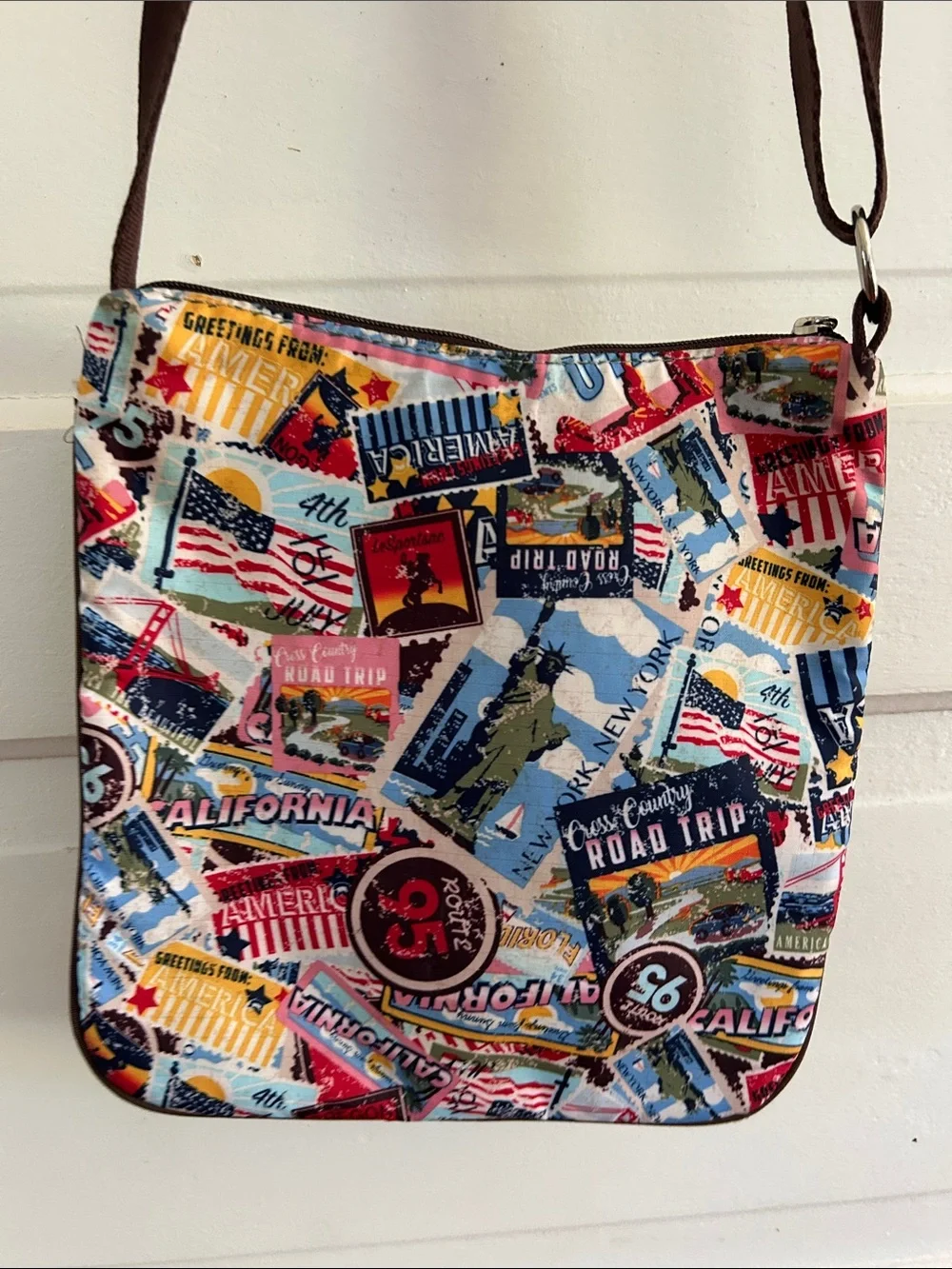 LeSportsac Multicolor Travel Crossbody Bag Purse
